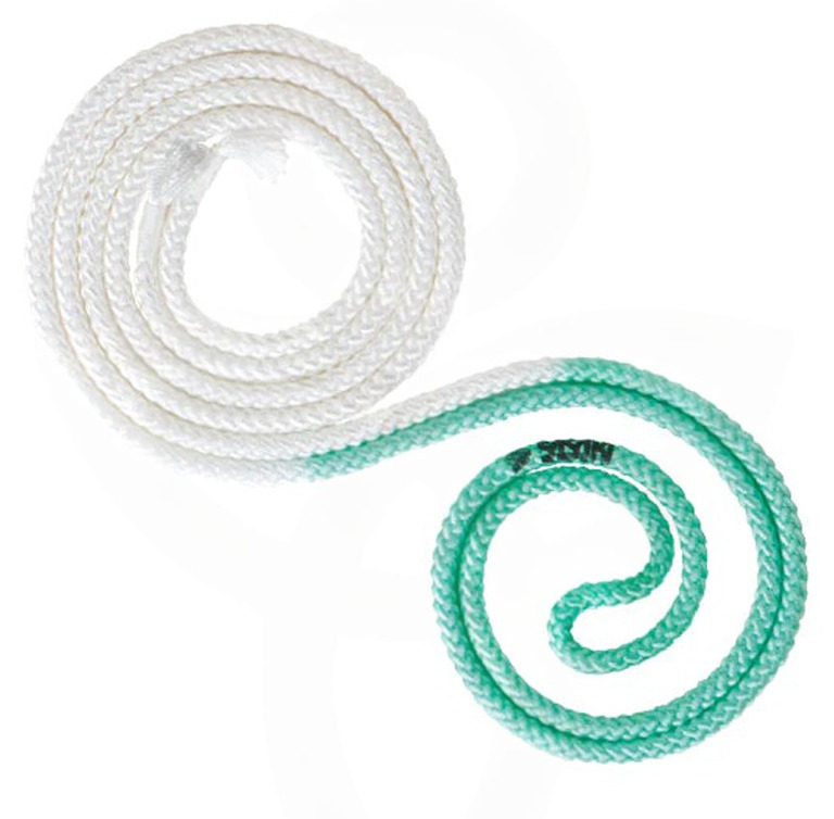 Скакалка SASAKI M-280TS-F 3м WxPEG WhitexPeppermintGreen