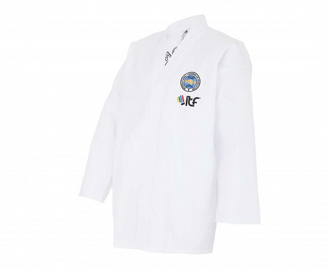 Добок для тхэквондо с поясом ITF Student Dobok белый adiTITF01