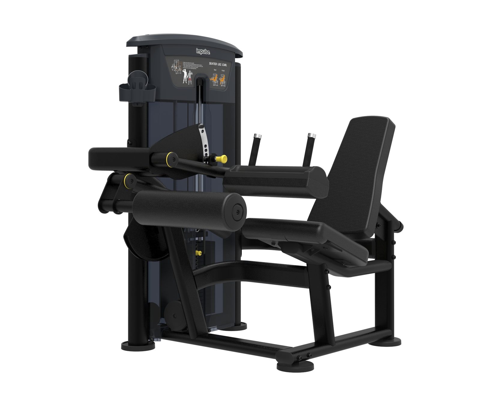 Impulse IT9506 сгибание ног сидя, профессиональный тренажер