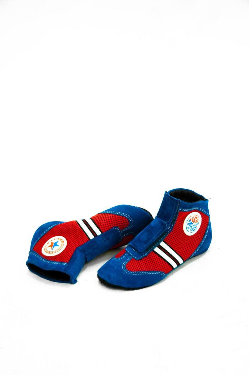 Борцовки для самбо «Атака Юниор» комбинированные