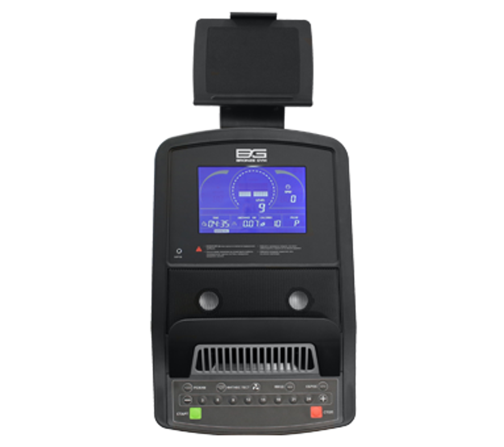 Эллиптический тренажер с автонаклоном профессиональный BRONZE GYM X800M