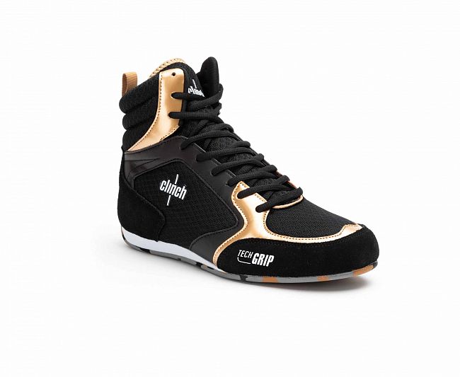 Боксерки Clinch Punch 3.0 черно-бронзовые C418