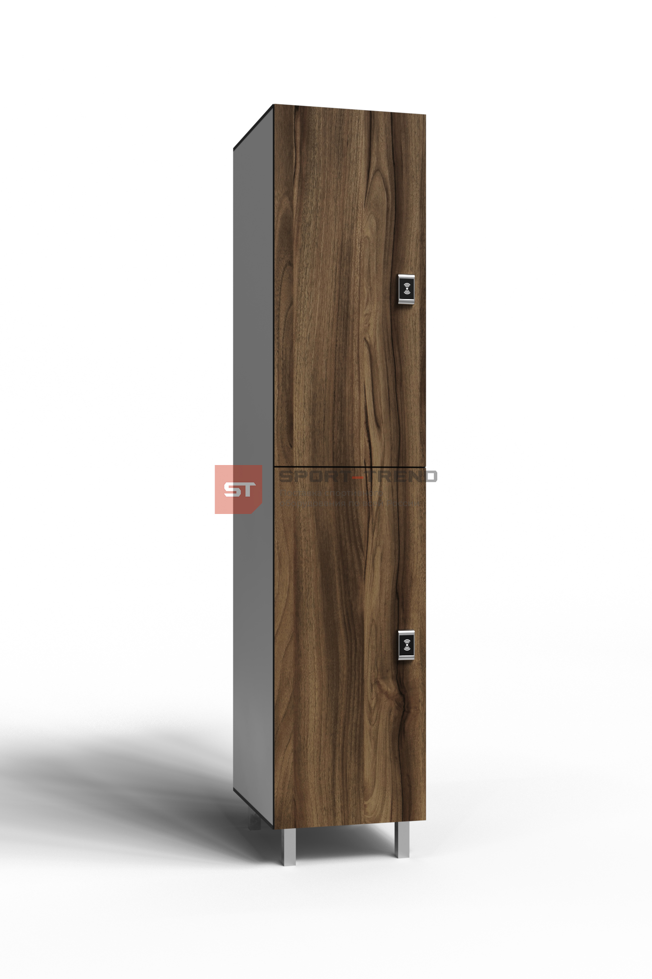 Шкаф для раздевалки 2 секции