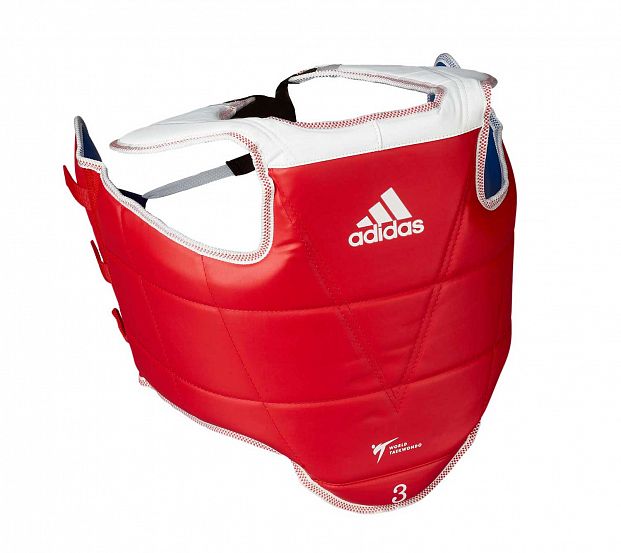 Защита корпуса двухсторонняя Adult Body Protector Reversible WT сине-красная adiTAP01