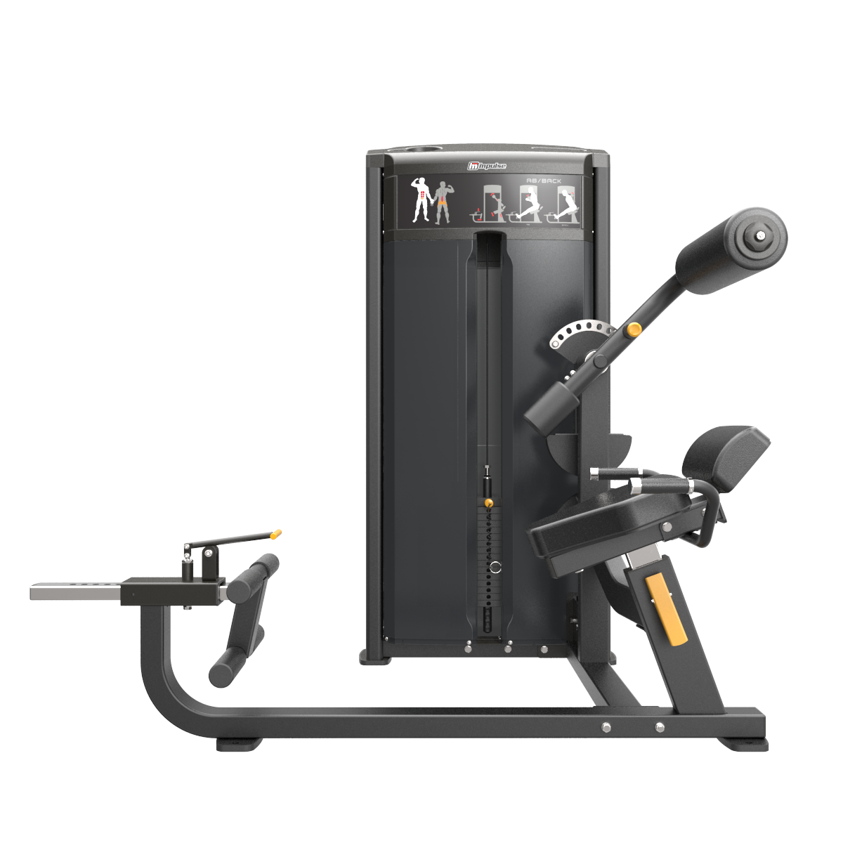 Impulse IF9334 пресс / разгибание спины, профессиональный тренажер