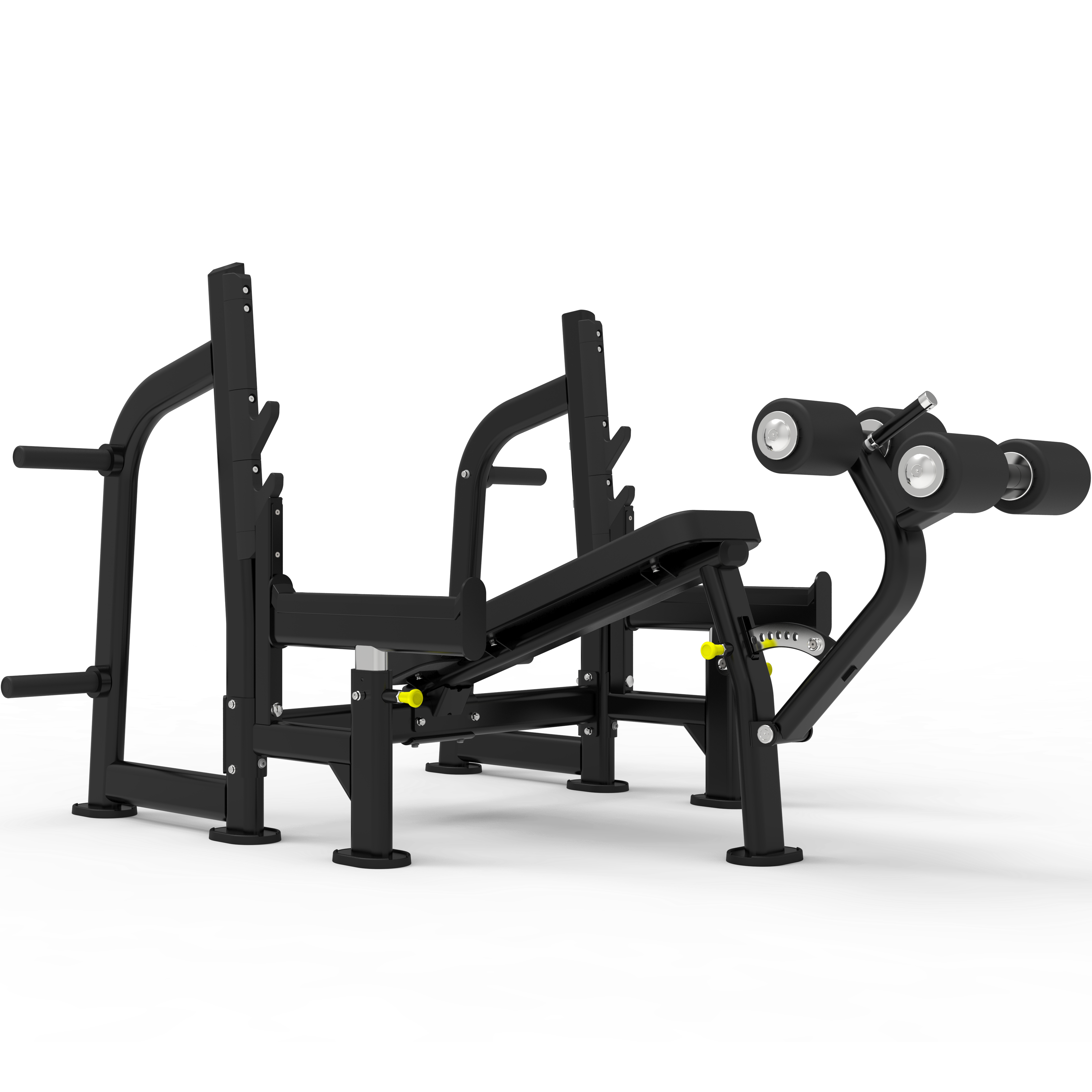 Impulse ITF8204 олимпийская скамья с отрицательным наклоном для жима