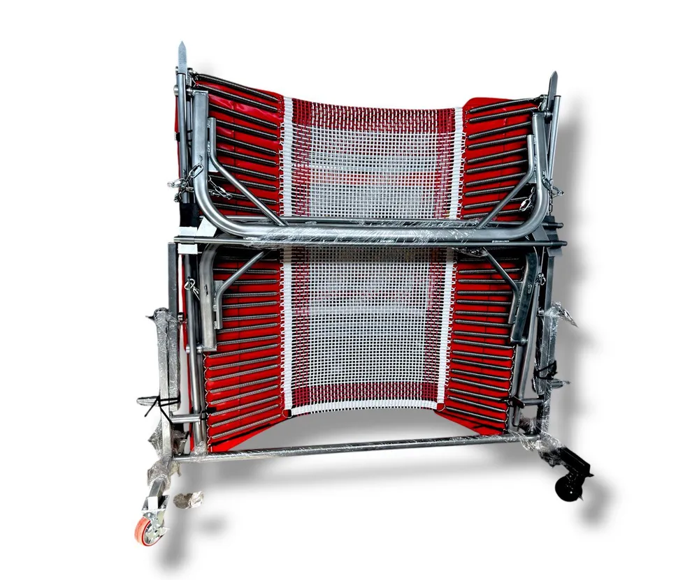 Двойной минитрамп складной соревновательный