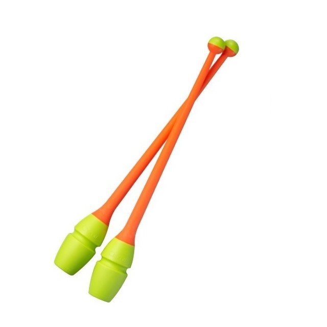 Булавы Chacott Rubber Clubs 41см 383. Yellow x Apricot
