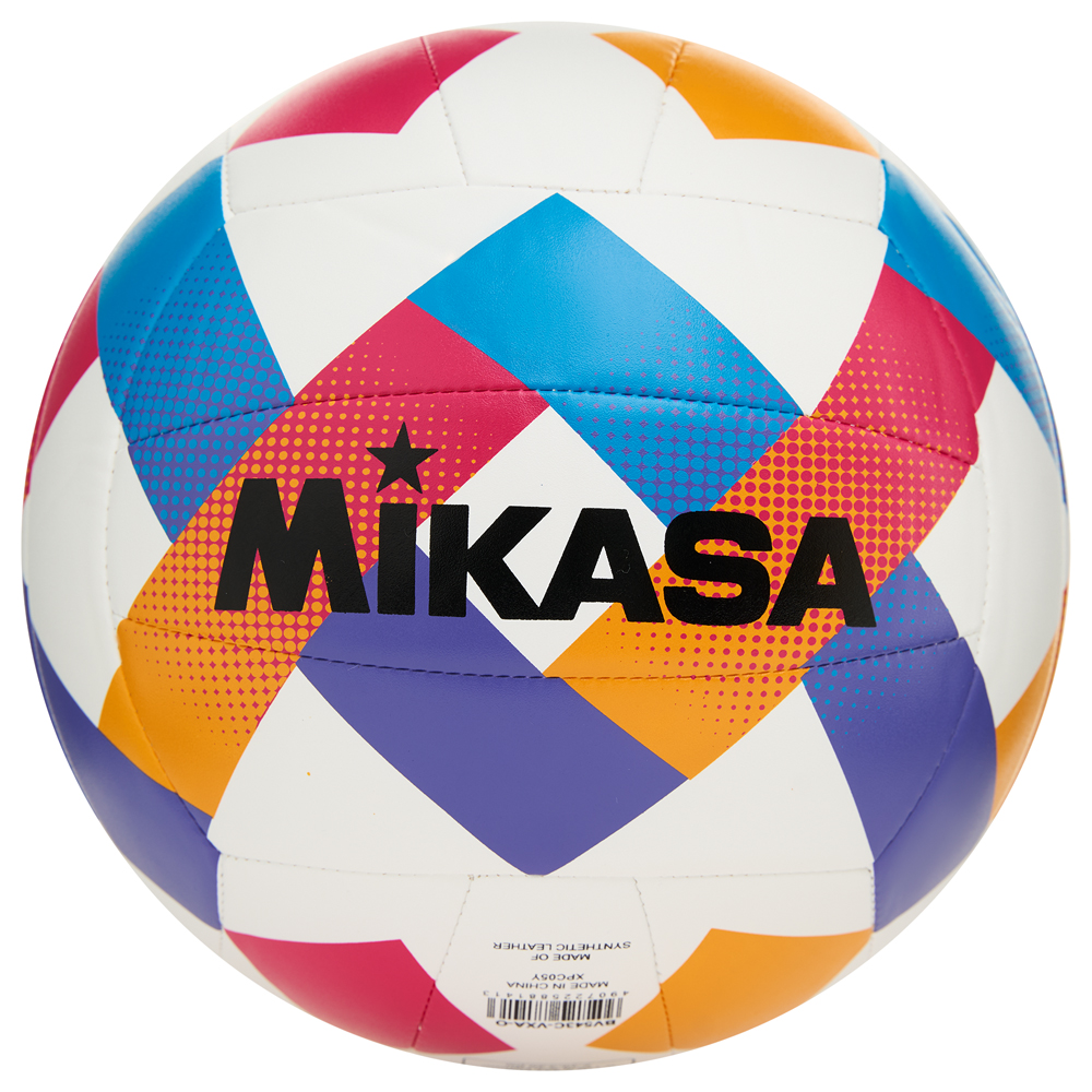 Мяч для пляжного волейбола Mikasa, Цвет Сине-красный-белый