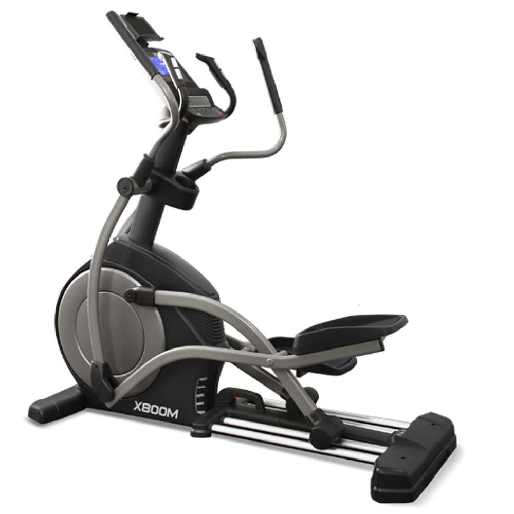 Эллиптический тренажер с автонаклоном профессиональный BRONZE GYM X800M