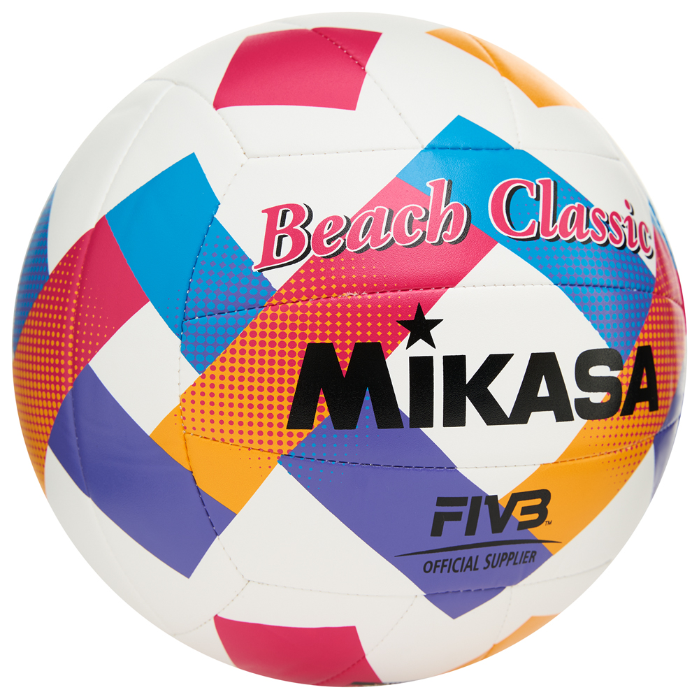 Мяч для пляжного волейбола Mikasa, Цвет Сине-красный-белый