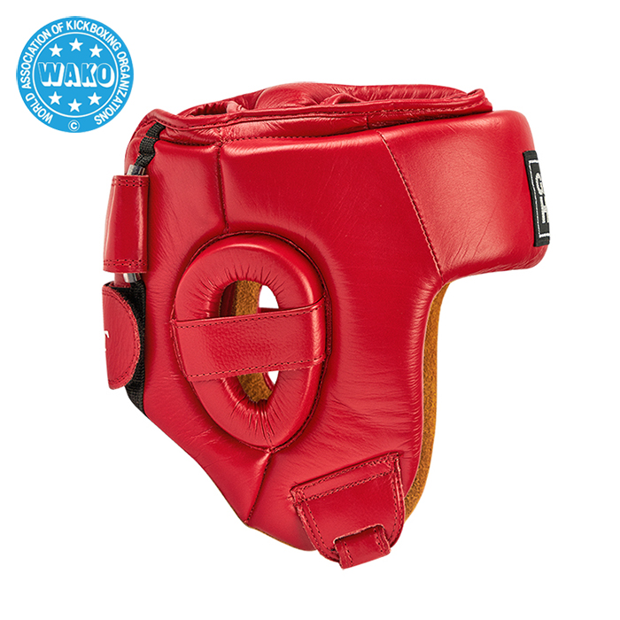 Кикбоксерский шлем BEST WAKO Approved Green Hill HGB-4016w