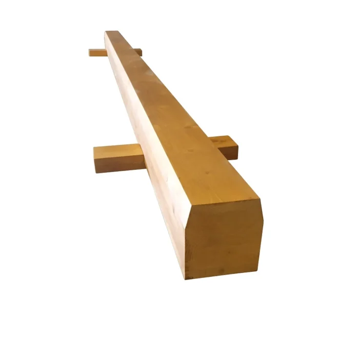 Бревно гимнастическое напольное 3 м, на металлических опорах