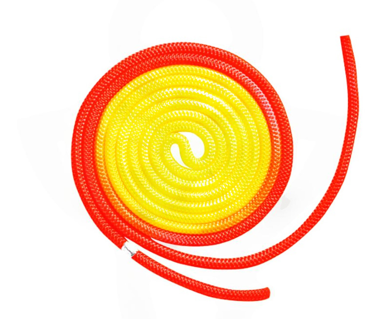 Скакалка Chacott Combination Rope 3 м 750. LightOrange x LemonYellow