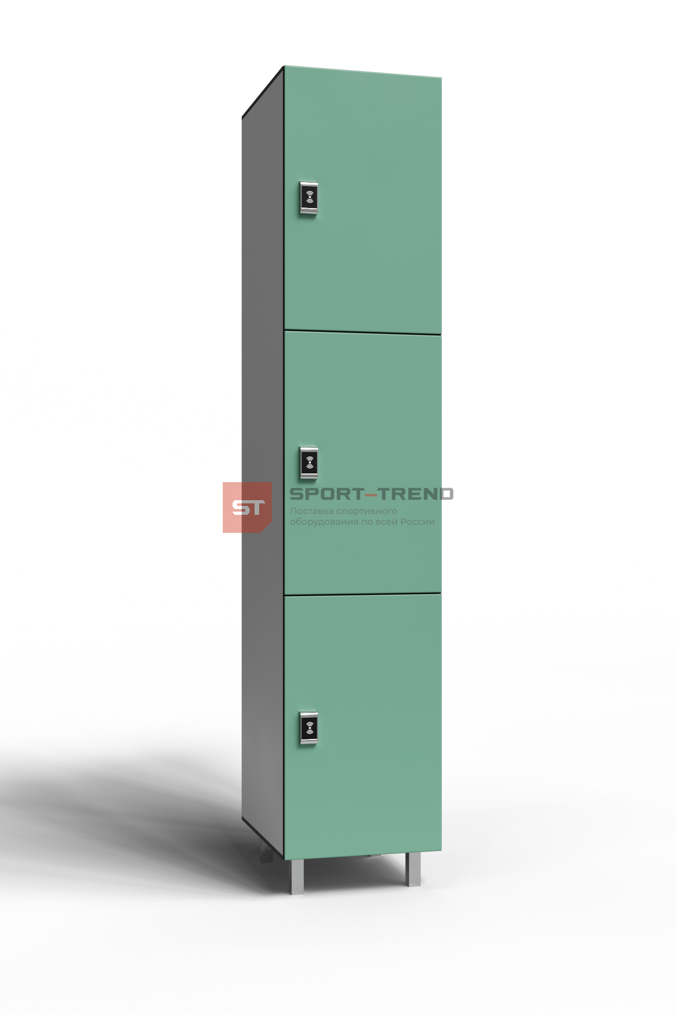 Шкаф для раздевалки 3 секции