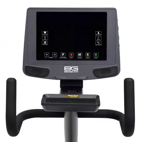 Велотренажер горизонтальный с генератором профессиональный BRONZE GYM R1000M PRO TURBO (new)