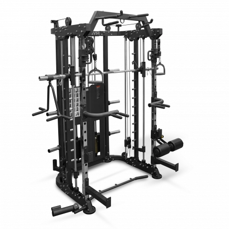 Многофункциональный силовой комплекс со встроенными весовыми стеками профессиональный BRONZE GYM YARD