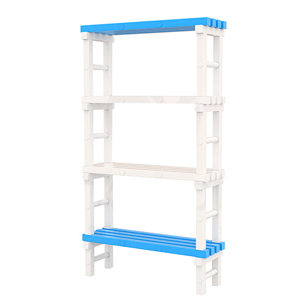Стеллаж пластиковый, 1 м.