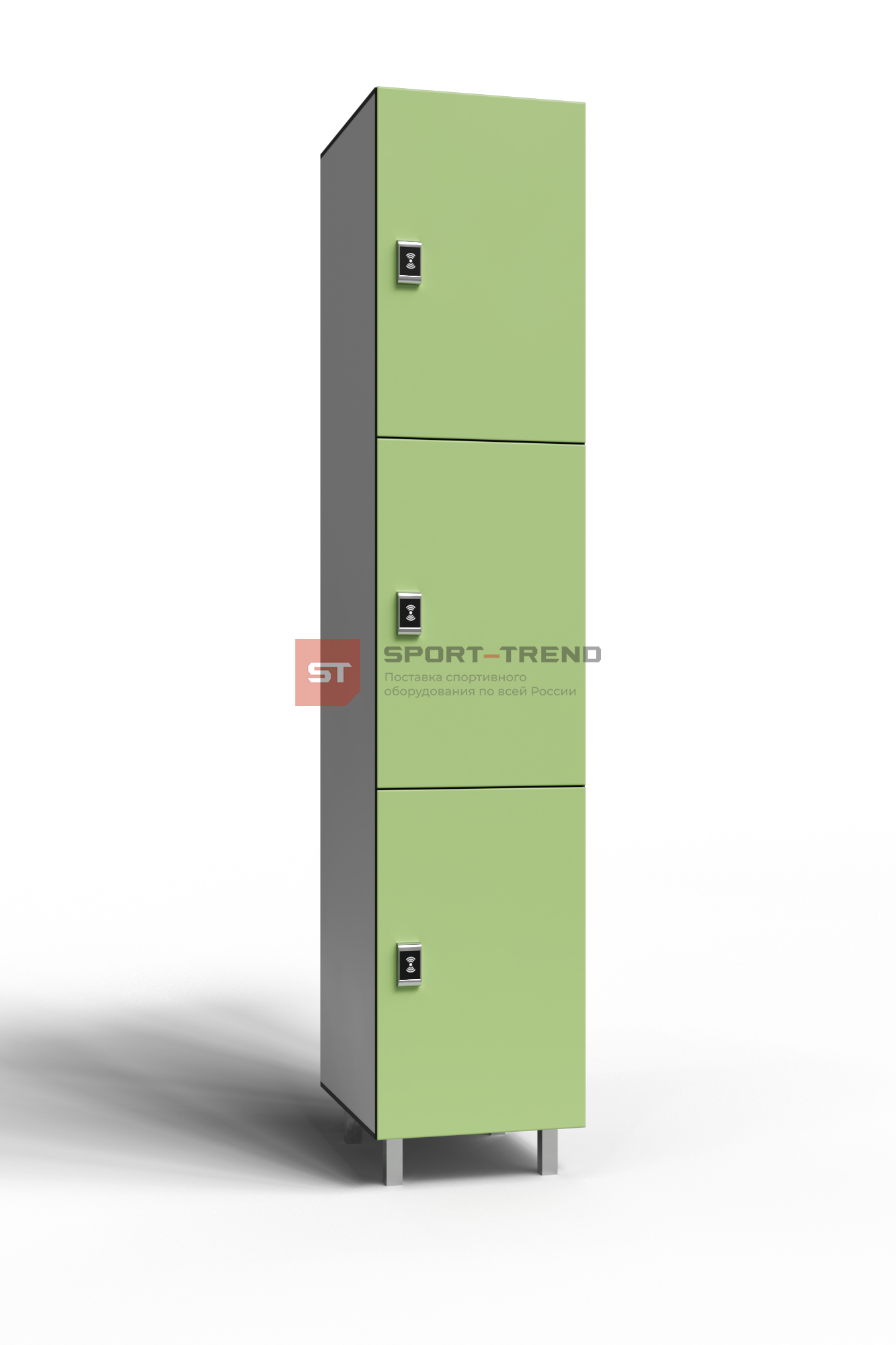 Шкаф для раздевалки 3 секции