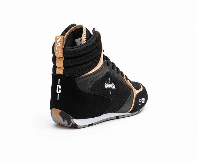 Боксерки Clinch Punch 3.0 черно-бронзовые C418