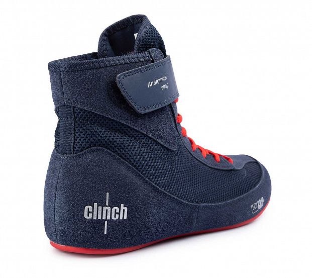 Борцовки Clinch Grip сине-красные C420