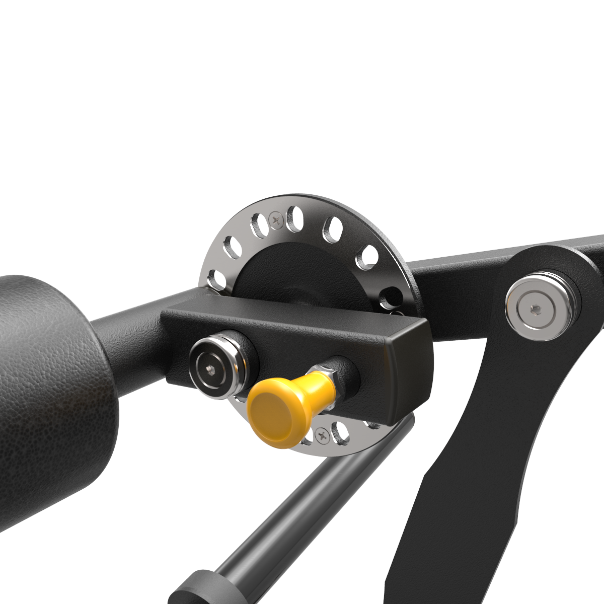 Impulse IFP1604 сгибание ног лежа, профессиональный тренажер