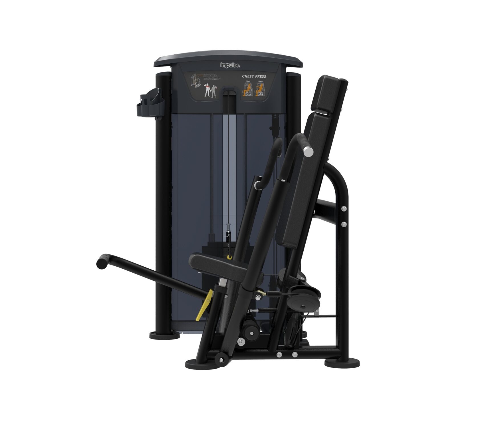 Impulse IT9501 жим от груди, профессиональный тренажер
