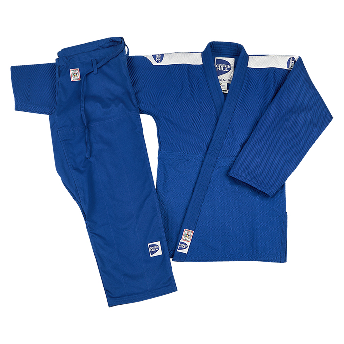 Кимоно Дзюдо SUPER одобрено IJF Green Hill JSS-10212