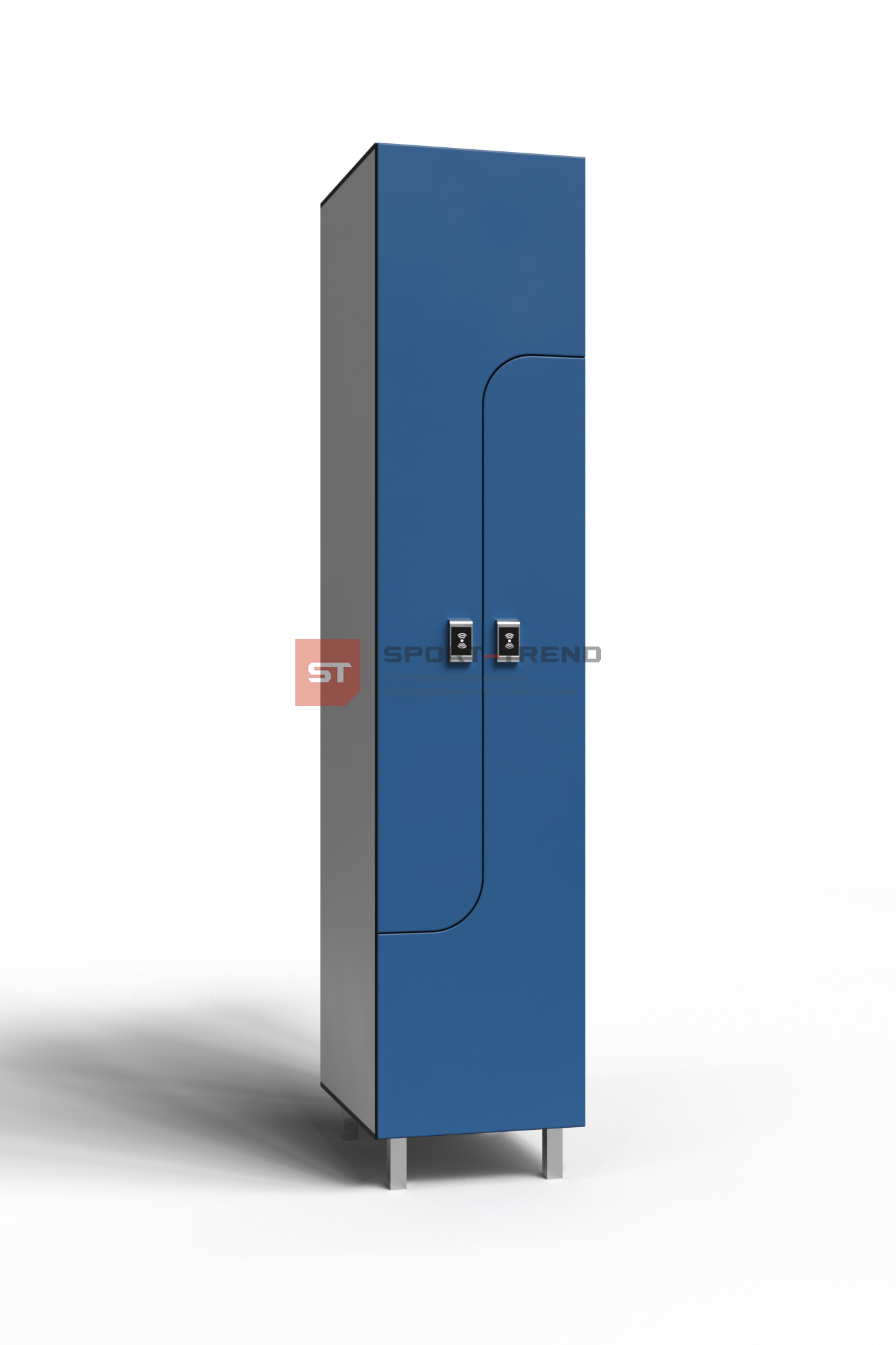 Шкаф для раздевалки Z-образный