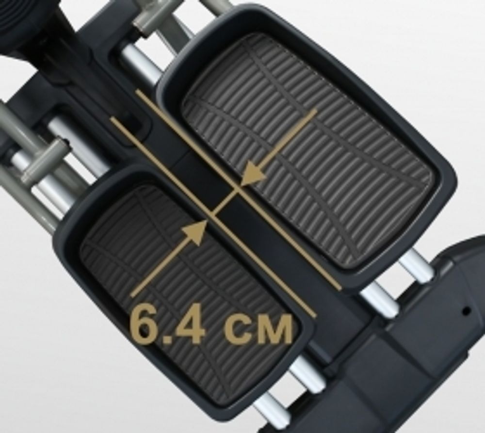 Эллиптический тренажер с автонаклоном профессиональный BRONZE GYM X800M