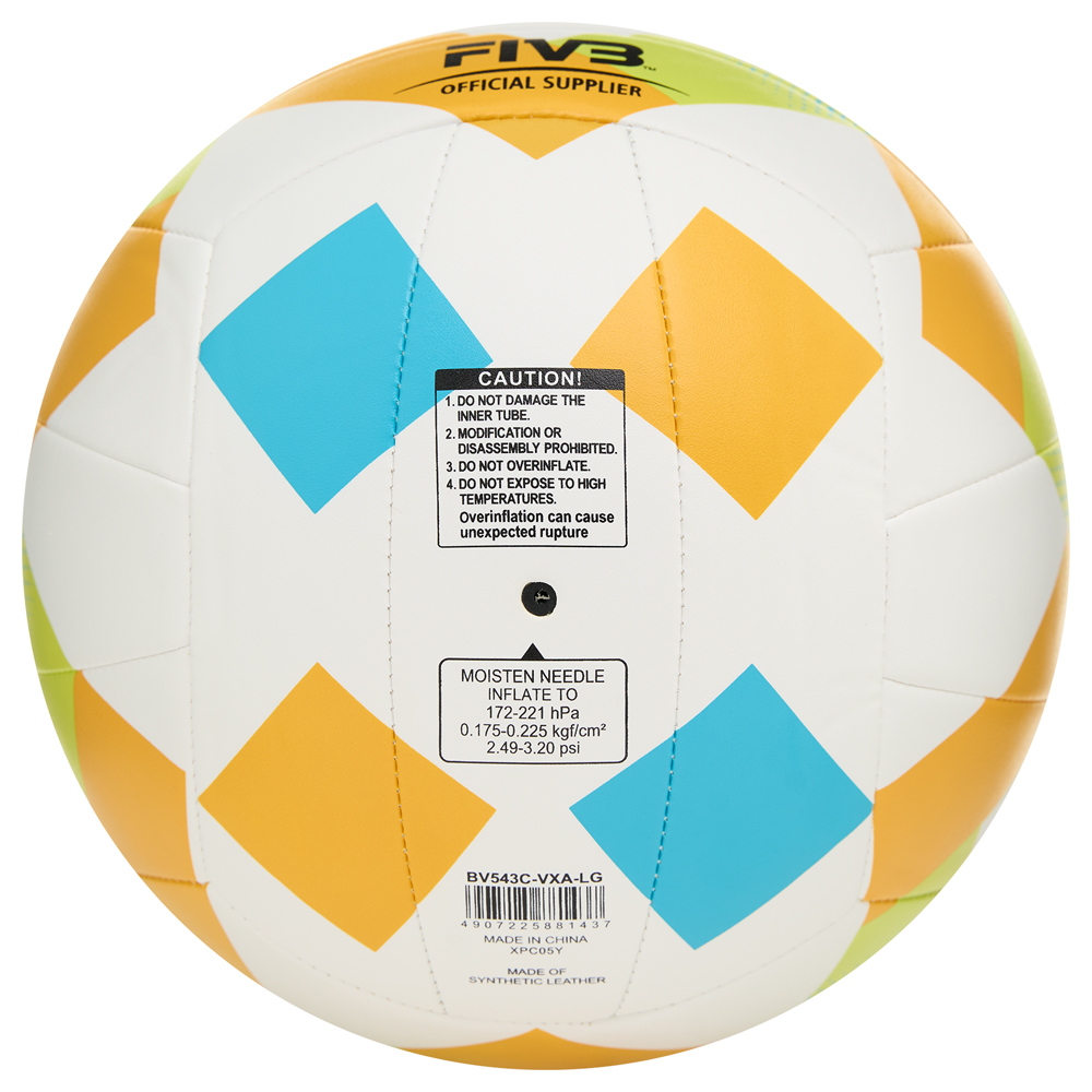 Мяч для пляжного волейбола Mikasa, Цвет Сине-желтый-белый