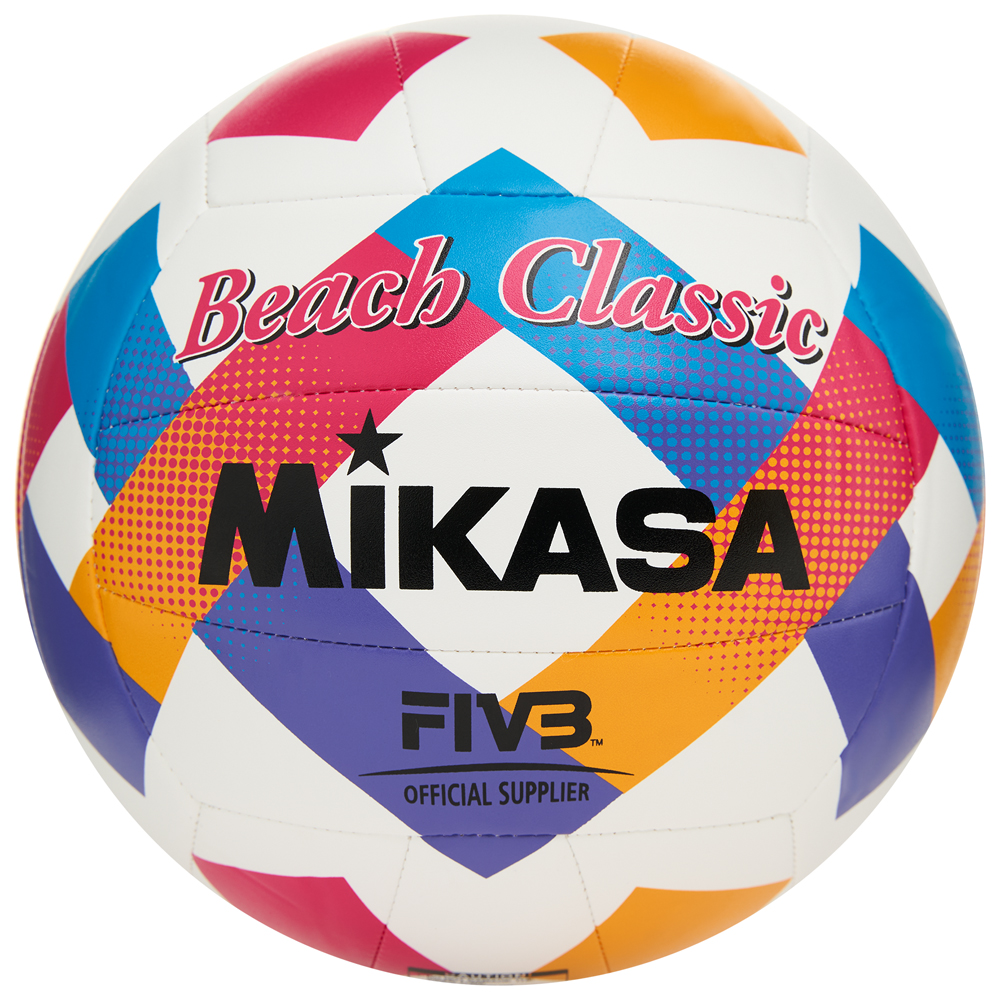 Мяч для пляжного волейбола Mikasa, Цвет Сине-красный-белый
