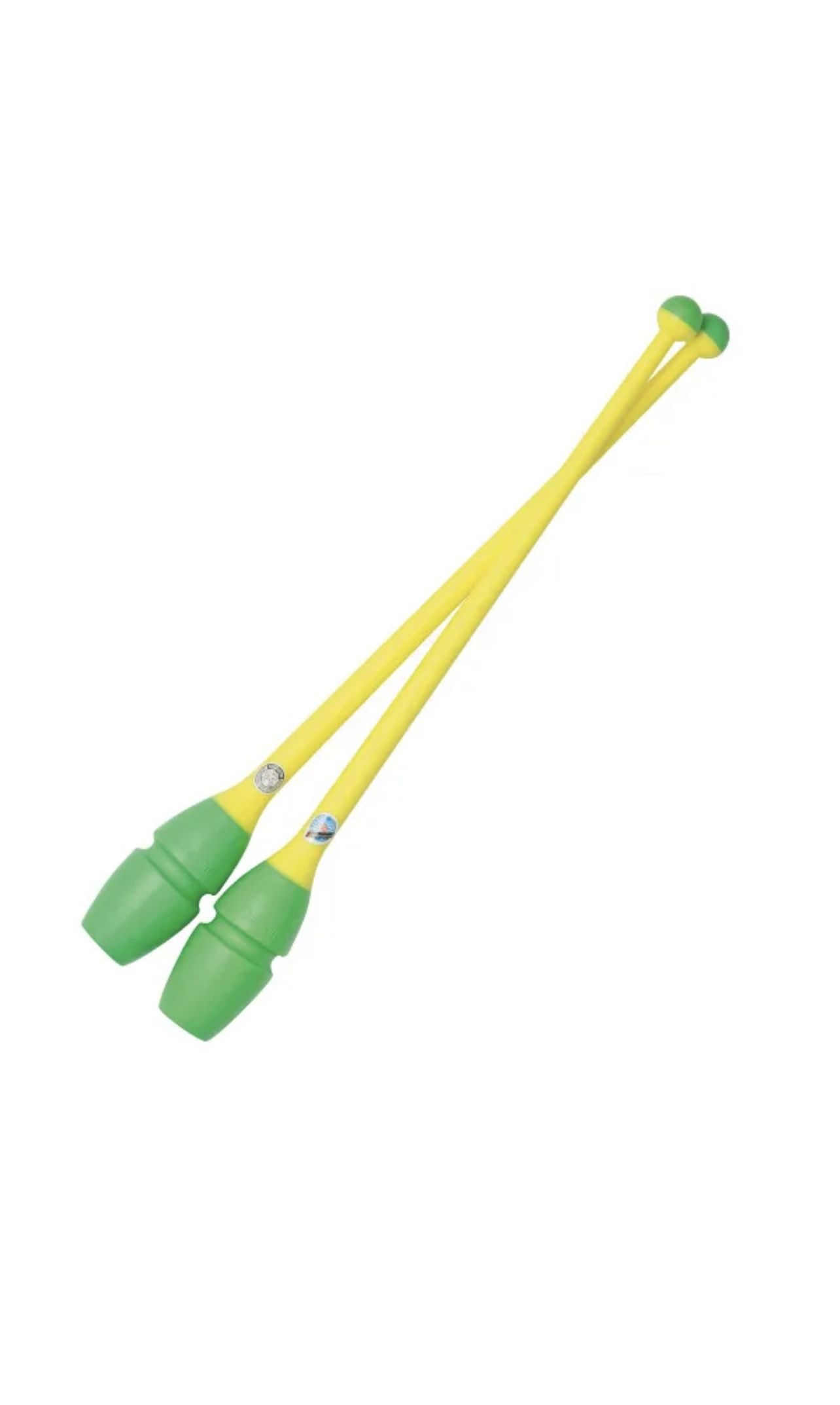 Булавы Chacott Rubber Clubs 41см 462. Green x Yellow