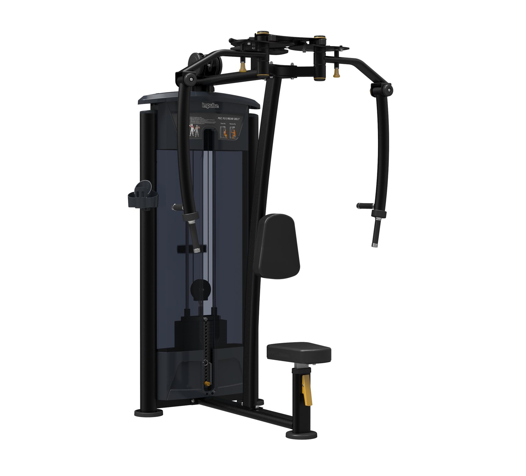 Impulse IT9515 баттерфляй / задняя дельта, профессиональный тренажер