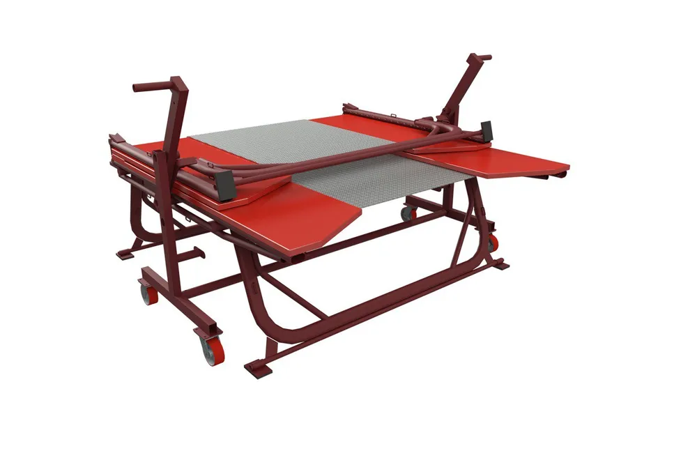 Двойной минитрамп складной соревновательный