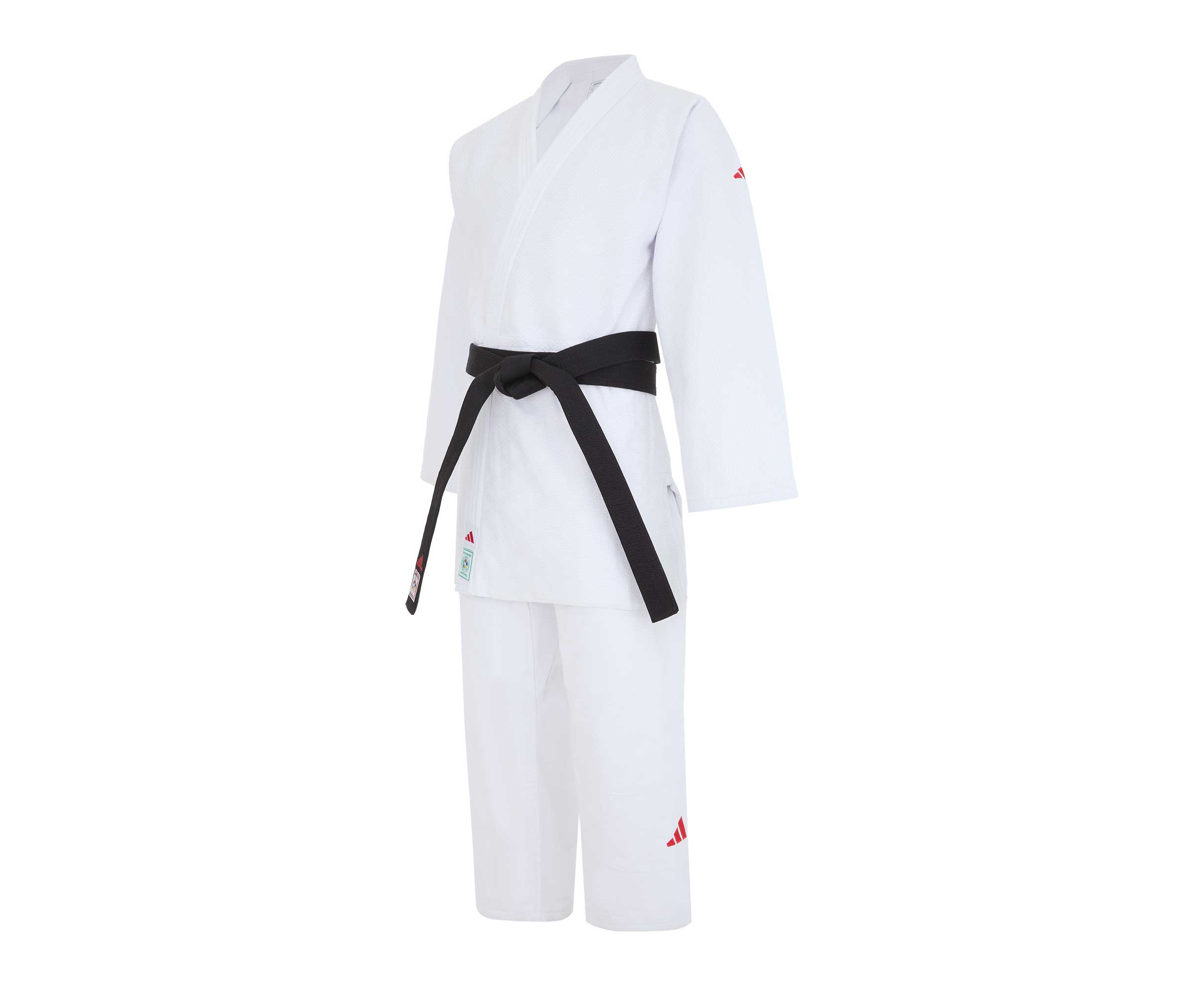 Кимоно для дзюдо Champion III IJF Slim Fit Green Label белое J-IJF3-1