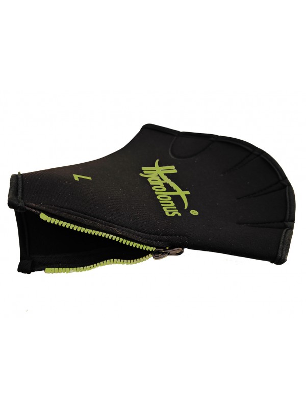 Перчатки для аквааэробики, застежка молния, HYDROTONUS 