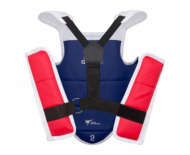 Защита корпуса двухсторонняя Kids Body Protector Reversible WT сине-красная adiTKP01