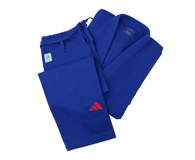 Кимоно для дзюдо Champion III IJF Slim Fit Green Label синее J-IJFB3-1