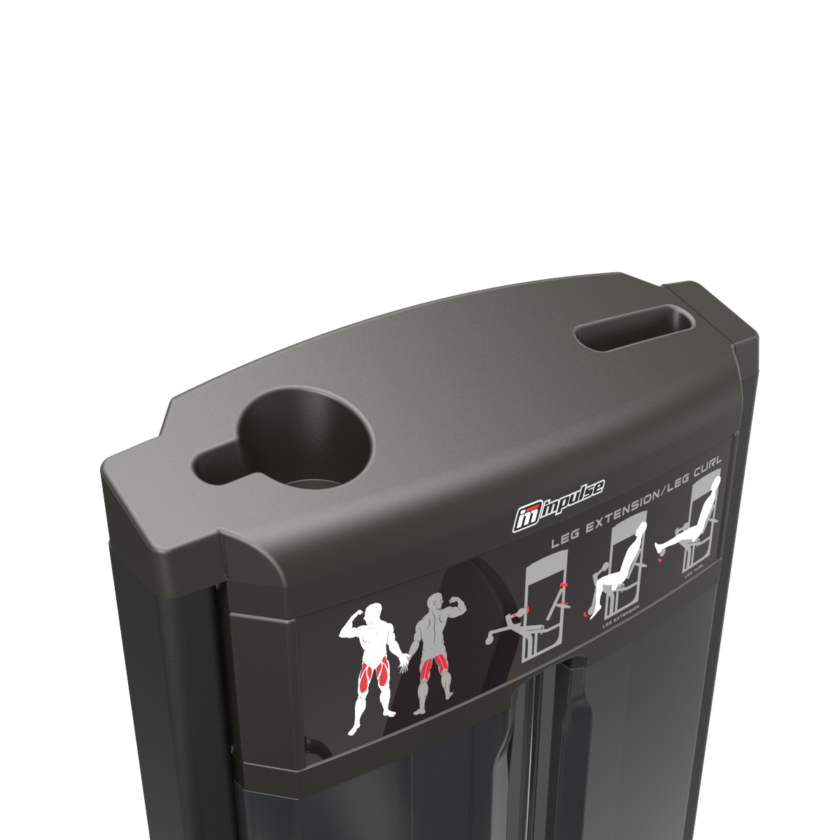 Impulse IF9328 сгибание / разгибание ног, профессиональный тренажер