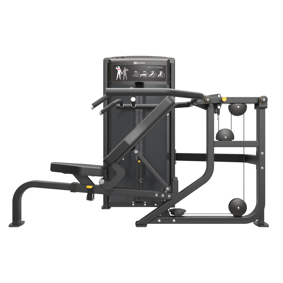 Impulse IF9329 многопозиционный жим, профессиональный тренажер