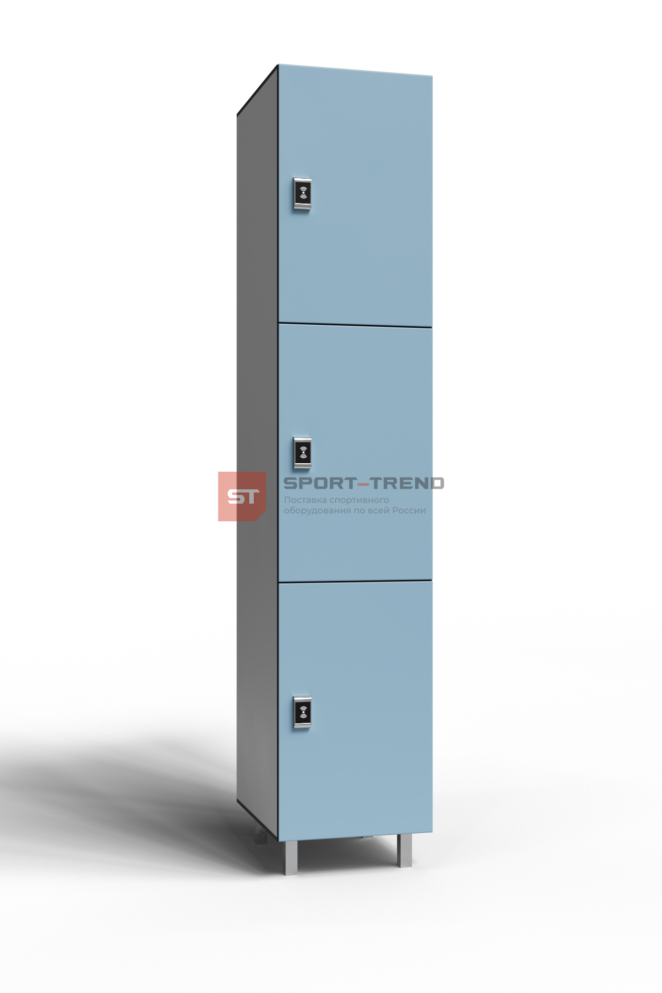 Шкаф для раздевалки 3 секции