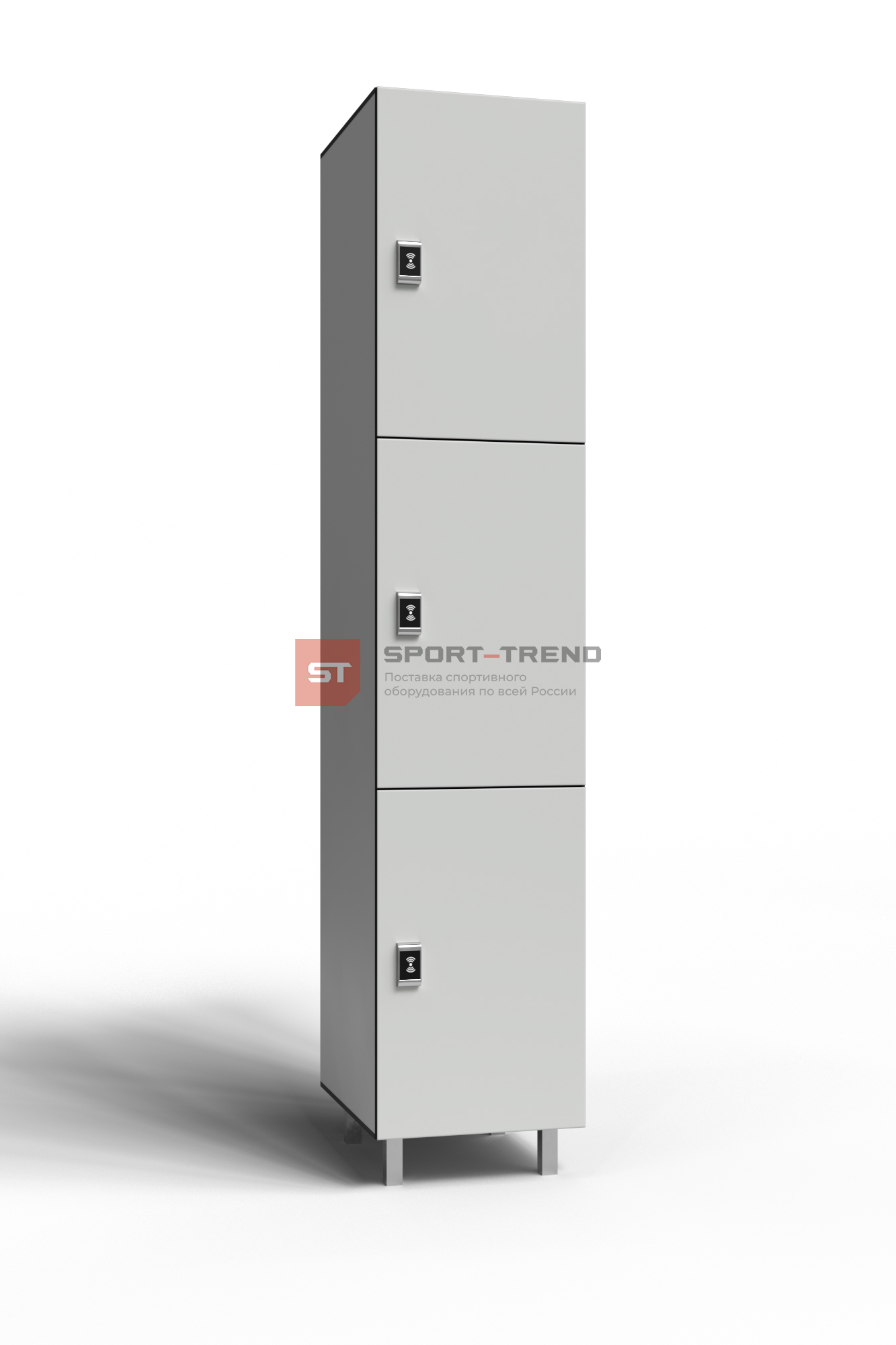 Шкаф для раздевалки 3 секции