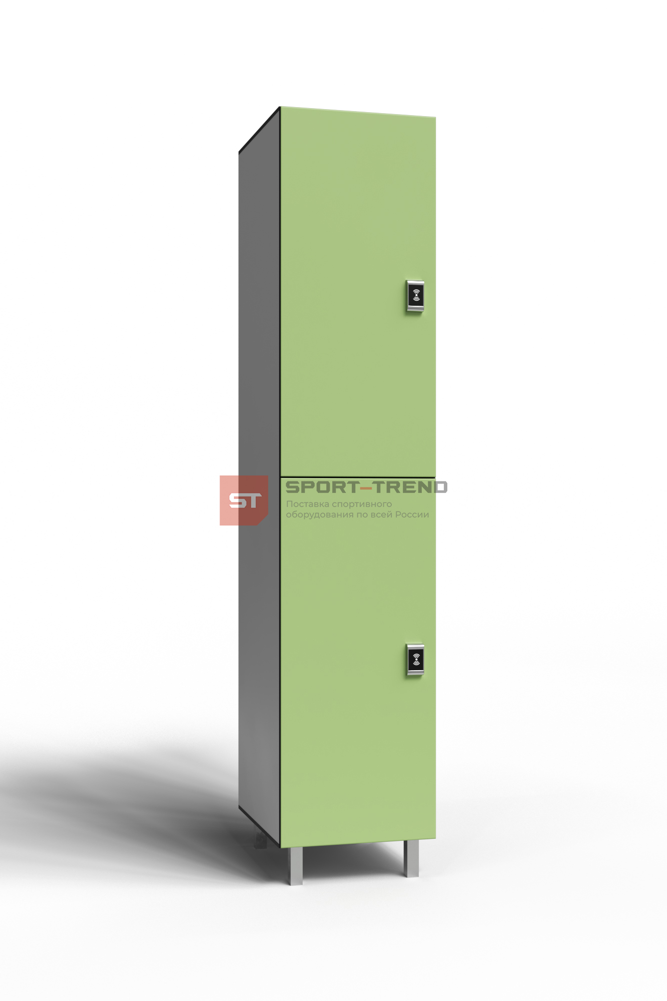 Шкаф для раздевалки 2 секции