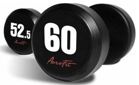 Набор обрезиненных гантелей AeroFit AFDB52,5-60