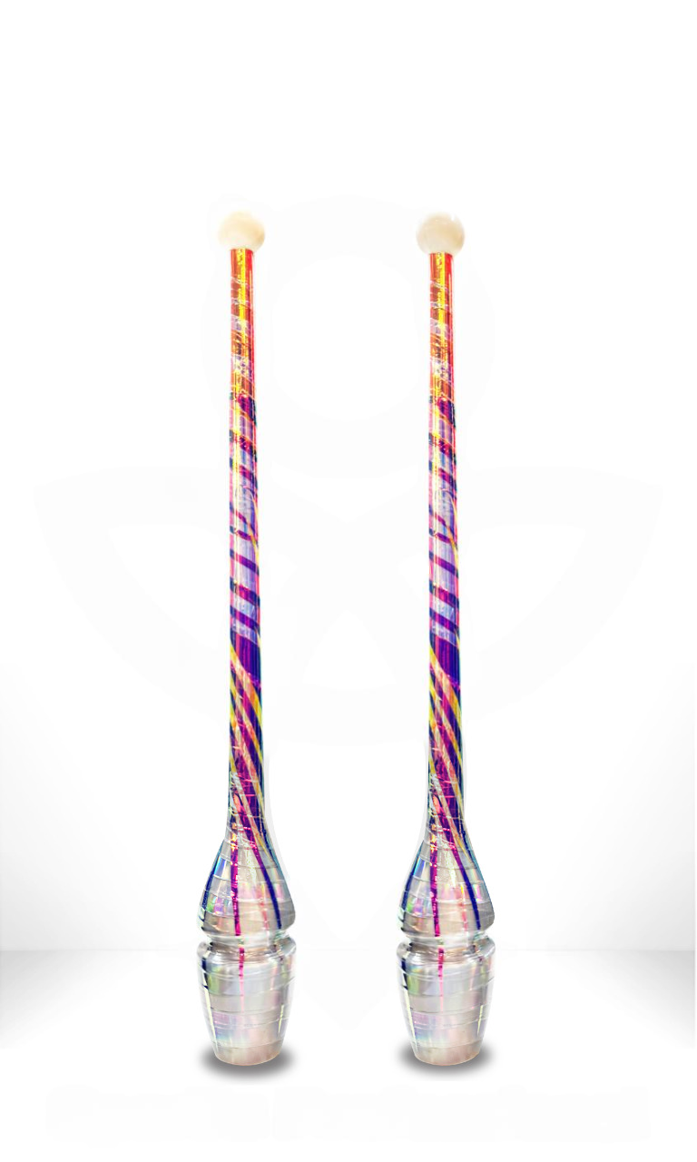 Булавы SASAKI MJ-38H 36см W White в обмотке цвет серебро