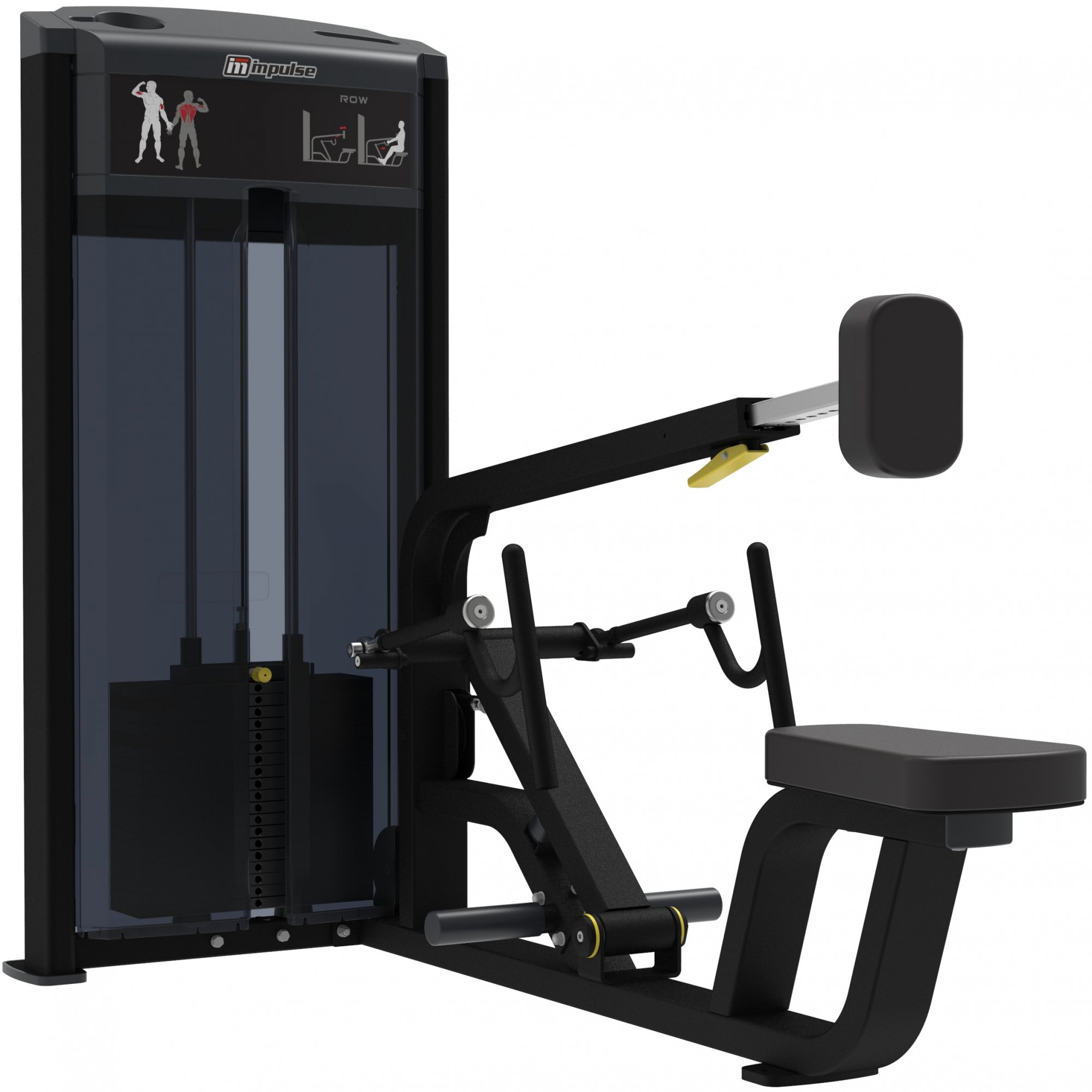 Impulse IF9319 гребная тяга, профессиональный тренажер