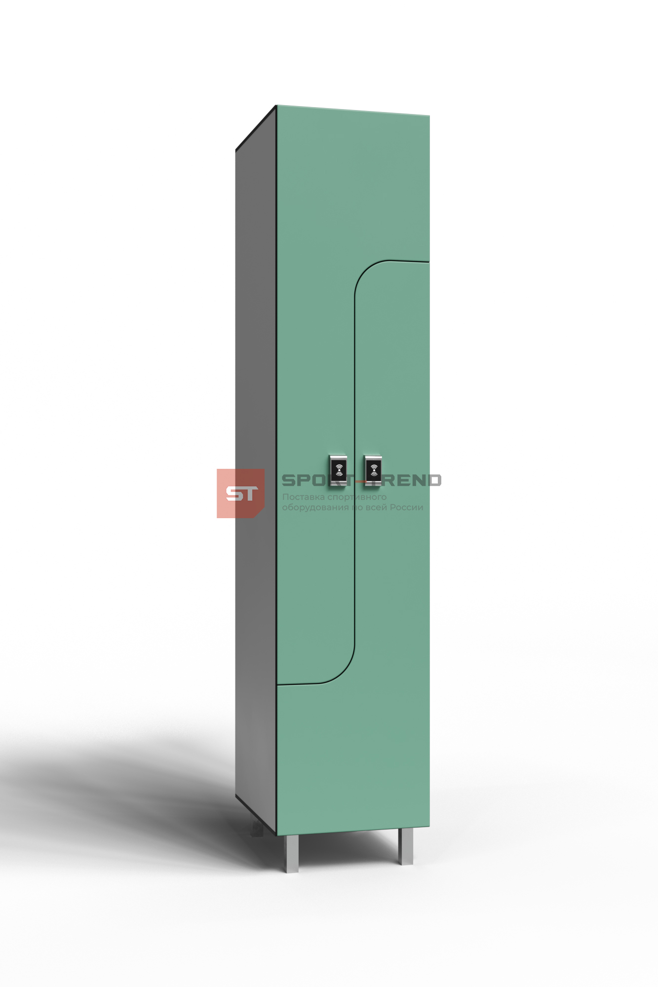 Шкаф для раздевалки Z-образный