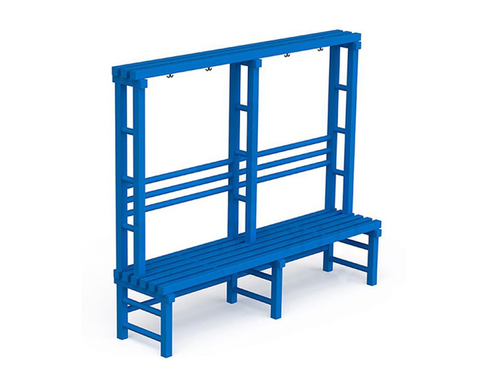 Скамья-вешалка односторонняя