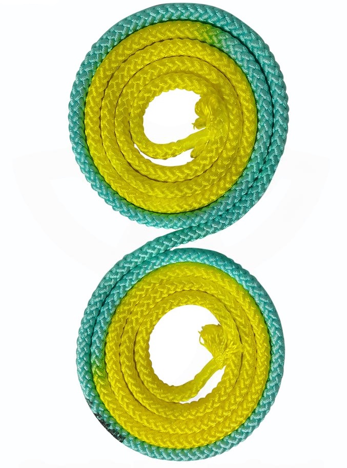 Скакалка SASAKI M-280TS-F 3м YxPEG YellowxPepermint